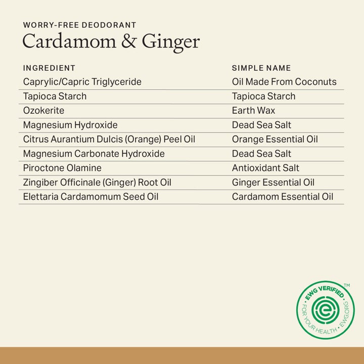 Cardamom & Ginger