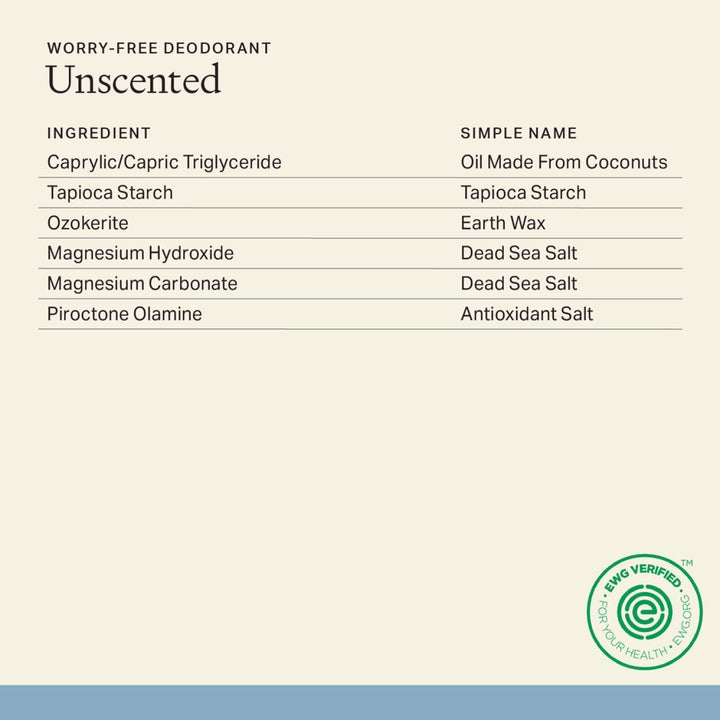 Unscented & Fragrance Free
